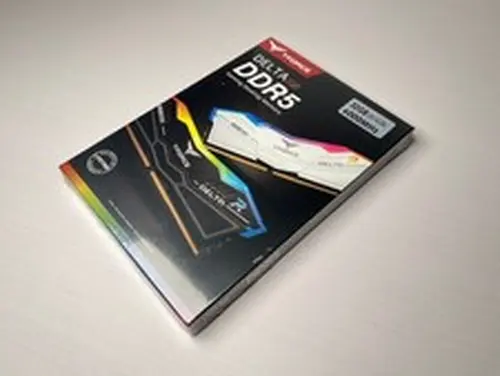 *NEW SEALED T-Force Delta RGB 32GB (2x16GB) 6000MHz DDR5 RAM XMP CL30 White (87)