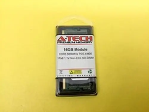 AT16G1D5S5600NS8N11V A-Tech 16GB DDR5 5600MHz SODIMM Laptop Memory RAM NEW