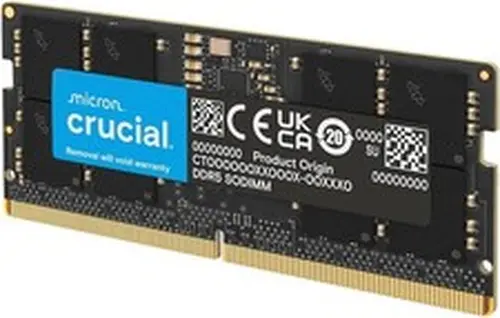 Crucial 64GB (2x32GB)DDR5 RAM 5600MHz (or 5200MHz or 4800MHz) Laptop Memory Kit
