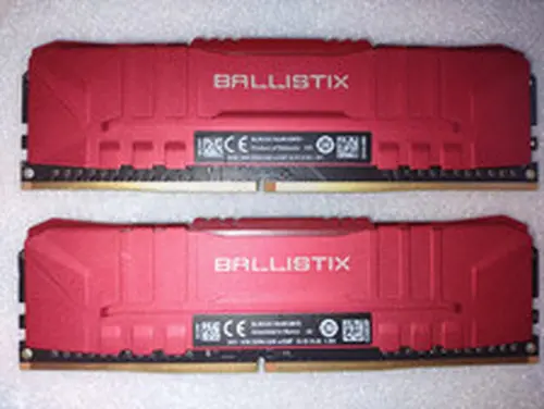 Crucial Ballistix 16GB Kit (2x8GB) DDR4-3200 CL16 Gaming RAM BL8G32C16U4R
