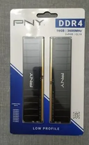 PNY DDR4 (2x8GB) 16GB 3600MHz Low Profile Memory Ram