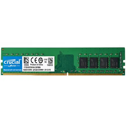 Crucial DDR4 4GB 8GB 16GB 2133 PC4-17000 288pins Desktop Memory Dimm Ram 1.2V