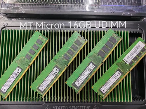 Micron MT 16GB ECC UDIMM RAM DDR4 3200MHz 2933MHz 2666MHz 2400MHz 2133MHz VLP