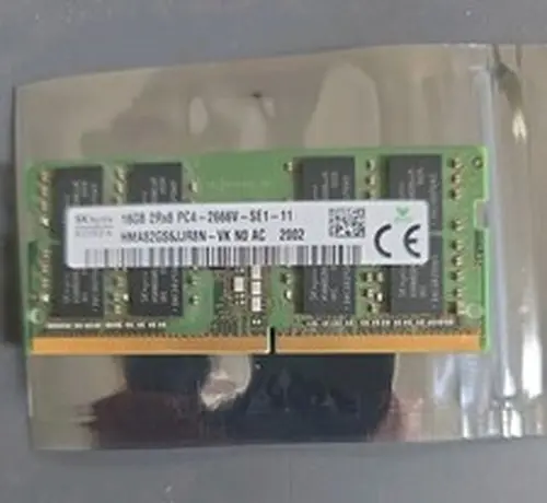 SK Hynix SK Hynix 16GB 2Rx8 DDR4 2666MHz PC4 SO-DIMM Laptop Ram Memory HMA82GS6JJR8N-VK