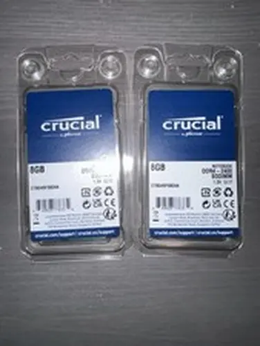 Crucial 16GB (2X8GB) DDR4-2400MHZ SODIMM Laptop Memory RAM