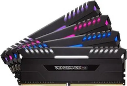 VENGEANCE RGB 64GB (4 x 16GB) DDR4 DRAM 3200MHz Memory Kit (CMR64GX4M4C3200C16)