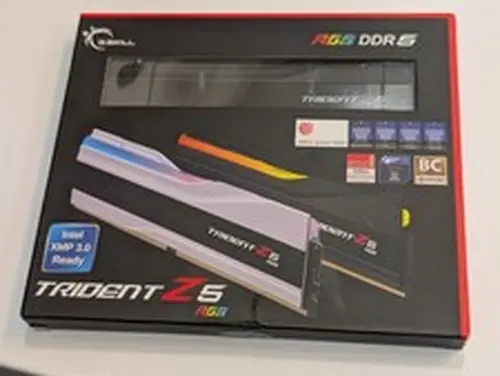 G.Skill Trident Z5 RGB 64GB 2x32GB DDR5 6400 6000 CL32 XMP 3.0 Black