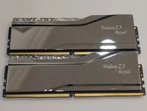 G.SKILL Trident Z5 Royal 48GB 2x24GB DDR5 8000 CL40 XMP 3.0 Silver