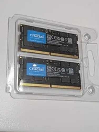 Crucial 32GB 2x16GB DDR5 5600 CL46 262-Pin SO-DIMM Laptop RAM Kit