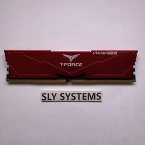 TeamGroup T-Force Vulcan 16GB (1x16GB) RAM DDR5 6000MHz FLRD516G6000HC38ABK