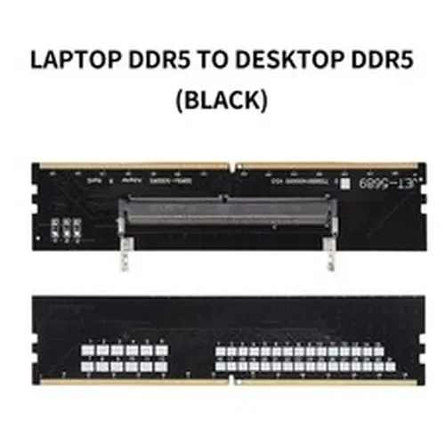 2PCS Laptop DDR5 RAM to Desktop Adapter Card Memory Tester SO-DIMM to PC DDR5Xg