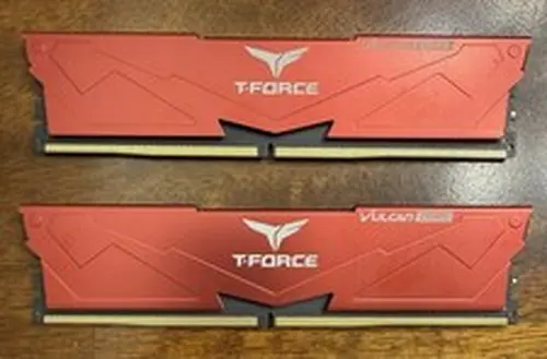 64GB (2x32GB) DDR5 5200 Teamgroup T-Force Vulcan Memory
