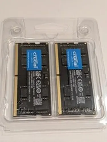 Crucial 64GB 2x32GB DDR5 5600 CL46 262-Pin SODIMM XMP EXPO Laptop Memory