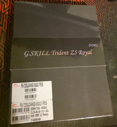 G.SKILL Trident Z5 Royal Series 32GB (2 x 16GB) DDR5 7200 [CL34-45-45-115] [NEW]