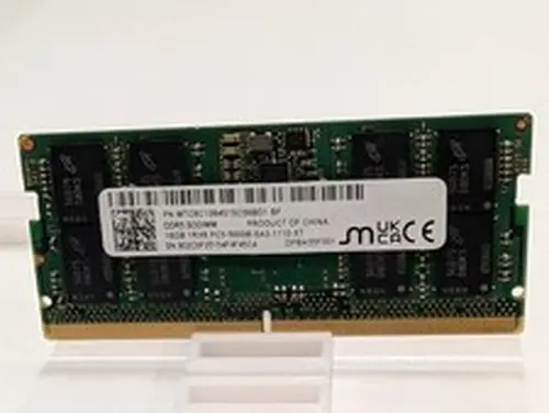 Micron 16GB 1x16GB DDR5 5600 CL46 SODIMM Laptop RAM Memory 5600 4800 JEDEC