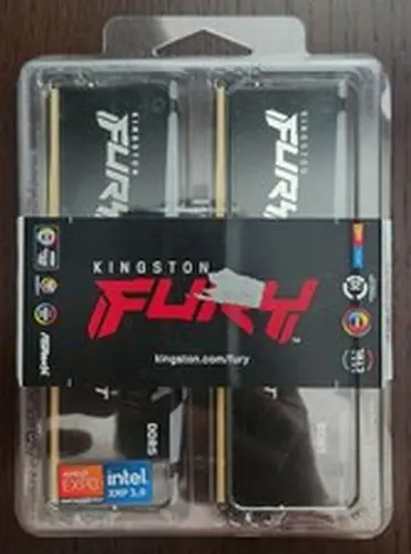 NEW KINGSTON FURY BEAST RGB 32GB (2 x 16GB) DDR5 CL36 6000MHZ RAM MEMORY DIMM