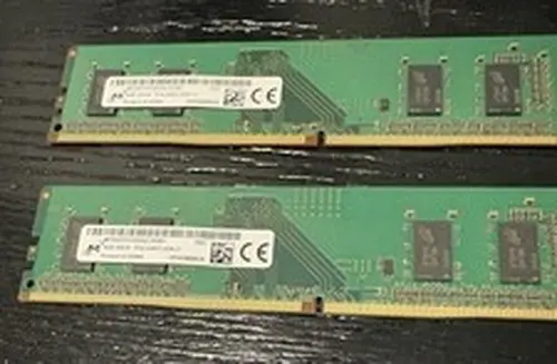 Micron 8GB DDR4-2400, (2 x 4GB), Desktop RAM Memory