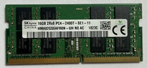 SK Hynix 16GB 2Rx8 DDR4 2400MHz Laptop Ram Memory HMA82GS6AFR8N * *