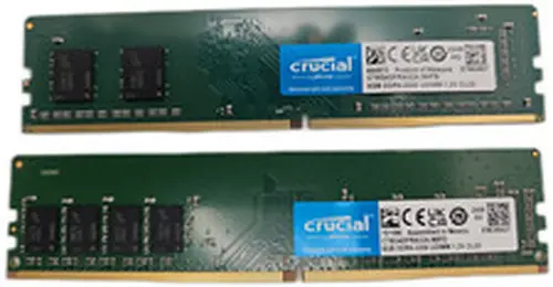 CRUCIAL 16GB PC4-3200 UDIMM 288-Pin DESKTOP RAM (2x8GB)
