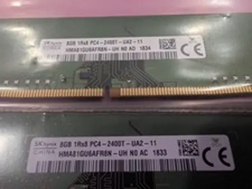 SK Hynix 8GB DDR4 2400MHz PC4-19200 Non-ECC Unbuffered RAM HMA81GU6AFR8N-UH