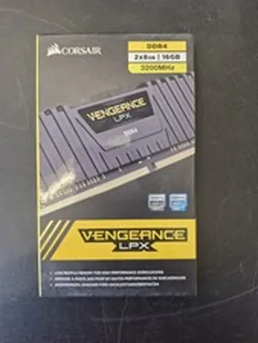Corsair VENGEANCE LPX 16GB (2x8GB) DDDR4 DRAM 3200MHz Memory Module Kit - Black