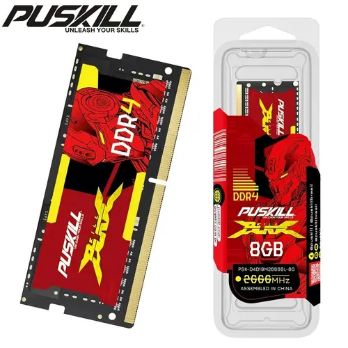 PUSKILL DDR4 DDR3L Laptop RAM 4GB 8GB 16GB 32GB SODIMM Memory Module