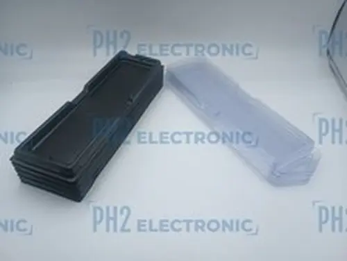 10 pic Dimm Memory Holder Case Clamshell for DDR, DDR2, DDR3, DDR4
