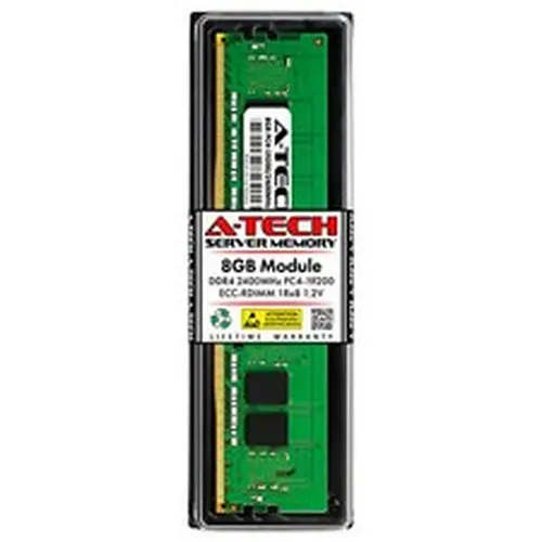 8GB DDR4 2400MHz PC4-19200R RDIMM (Replacement for Dell 888JG) Server Memory RAM