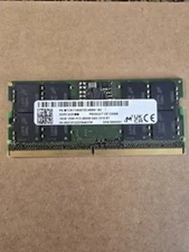 Micron 16GB DDR5 4800 PC5-38400 SODIMM Laptop Memory RAM (MTC8C1084S1SC48BA1)