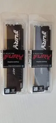 Kingston FURY Beast 16GB (2x8GB) 5600MT/s DDR5 CL40 Desktop Memory with Amd Expo