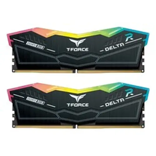 TEAMGROUP T-Force Delta RGB DDR5 32GB (2x16GB) 6000MHz CL30 XMP 3.0 Black - NEW
