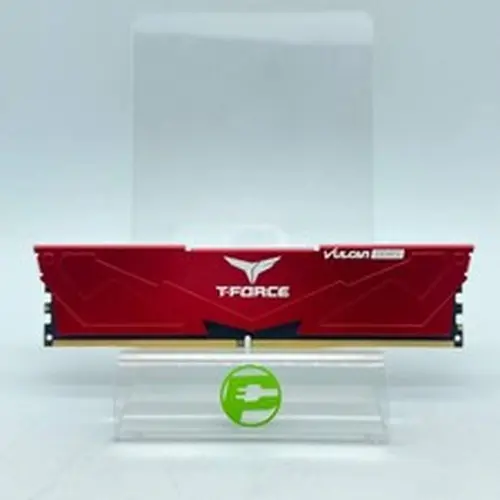 TeamGroup T-Force Vulcan 16GB (1x16GB) RAM DDR5 6400MHz FLRD516G6400HC38JBK