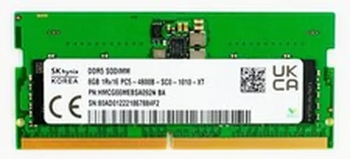 SK hynix 8GB DDR5 4800 MHz PC5-38400 SODIMM 1Rx16 Memory RAM, HMCG66MEBSA092N