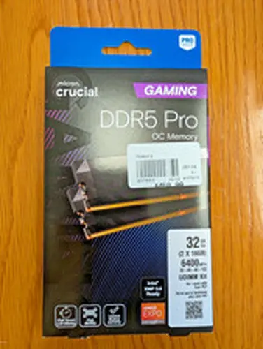 Crucial Pro DDR5 RAM 32GB Kit (2x16GB) 6400MHz CL32 XMP & EXPO - BLACK - New