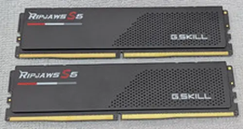 G.Skill Ripjaws S5 32GB (2x16GB) DDR5 6000 CL36 Intel XMP 3.0 Desktop RAM Kit