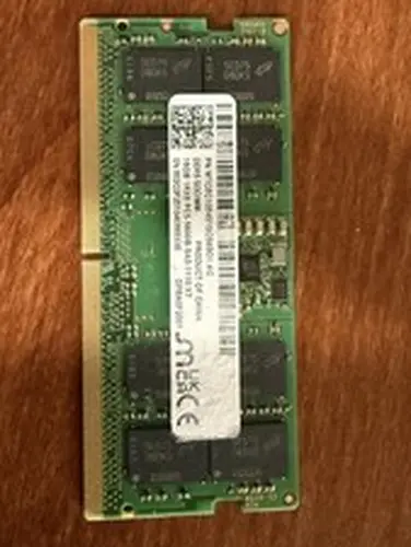 Micron 16GB DDR5 5600 MHz PC5 1Rx8 SODIMM Laptop Memory RAM MTC8C1084S1SC56BD1