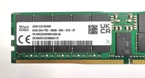 SK hynix 64GB PC5-4800 2RX4 EC8 ECC RDIMM RAM DDR5 Server Memory HMCG94MEBRA109N