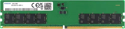 Samsung 32GB DDR5 4800MHz PC5-38400 CL40 UDIMM 2Rx8 Dual Rank 1.1V Non-ECC DIMM 288-Pin Desktop Computer RAM Memory
