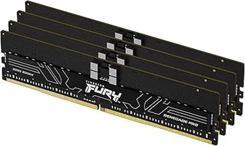 Kingston 128GB (4 x 32GB) DDR5 5600MT/s CL28 FURY Renegade Pro RDIMM Black EXPO
