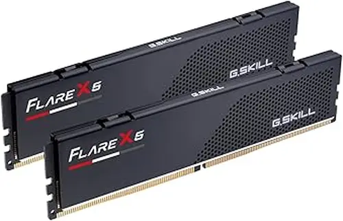 G.SKILL Flare X5 Series DDR5 RAM (AMD EXPO) 32GB (2x16GB) 6000MT/s CL30-36-36-96 1.35V Desktop Computer Memory U-DIMM - Matte Black (F5-6000J3036F16GX2-FX5)