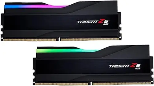 G.SKILL Trident Z5 RGB Series DDR5 RAM (Intel XMP 3.0) 48GB (2x24GB) 8400MT/s CL40-52-52-134 1.40V Desktop Computer Memory U-DIMM - Matte Black (F5-8400J4052G24GX2-TZ5RK)