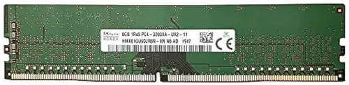 Hynix 8GB DDR4 PC4-25600 3200MHz 288-pin DIMM ram memory