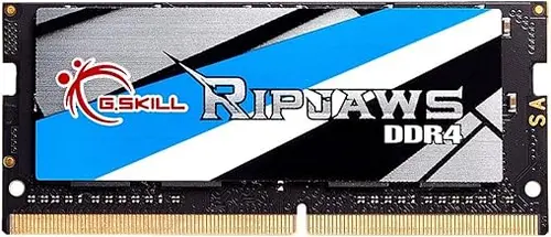 G.SKILL Ripjaws DDR4 SO-DIMM Series DDR4 RAM 32GB (1x32GB) 3200MT/s CL22-22-22-52 1.20V Unbuffered Non-ECC Notebook/Laptop Memory SO-DIMM (F4-3200C22S-32GRS)