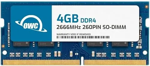 OWC 4GB DDR4 2666 PC4-21300 CL19 1Rx8 260-pin 1.2V SODIMM Memory RAM Module Upgrade Compatible with Synology DiskStation DS425+