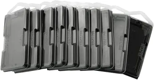 10pcs Laptop DDR Memory RAM Module Shell Plastic Box 85x45mm Packaging Container Plastic Box Packaging Container Clamshell Static-Free Tray