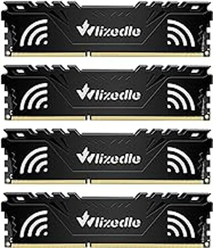 DDR3 RAM 32GB Kit (4x8GB) 1866MHz CL13 UDIMM, Desktop Memory Module PC3-14900 240-Pin 1.5V 2Rx8 Dual Rank Non-ECC Unbuffered PC Computer RAM Stick Upgrade - Black