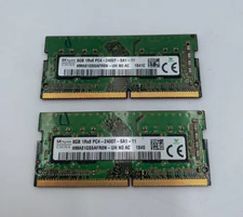 Lot Of 2 SK Hynix DDR4 8GB Each(2 x 8GB = 16GB)PC4 2400MHz RAM Memory GreenB/SML