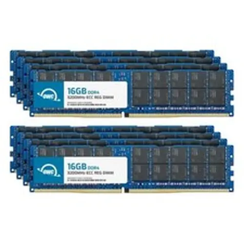 OWC 128GB (8x16GB) DDR4 3200MHz 2Rx4 ECC Registered RDIMM 288pin Memory RAM