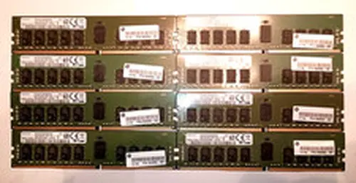 8X Samsung 16GB (128) 1Rx4 PC4-2400T-RC1-11-DC0, M393A2K40BB1-CRC0Q * !