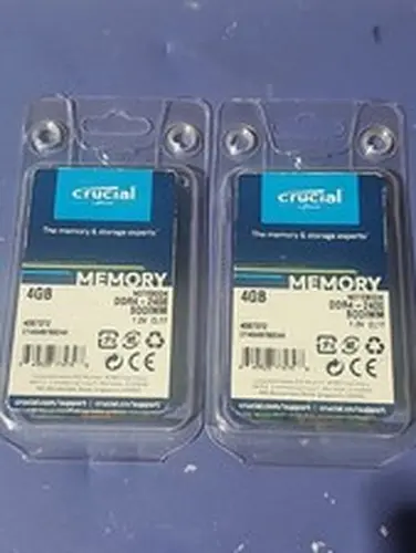 NEW Crucial 8GB (2X4GB) DDR4-2400 SODIMM Laptop Memory CT8G4SFD824A.M8FF R #s157